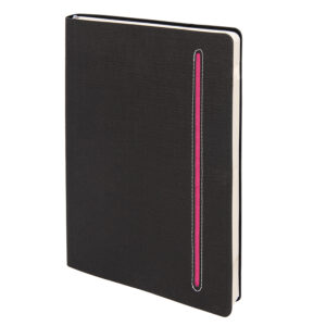 Бизнес-блокнот А5  "Elegance",  мягкая обложка,  в клетку