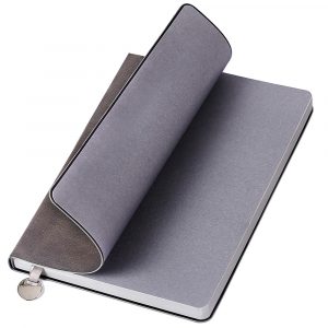 Ежедневник A5 недатированный Impero в мягком переплёте, темно-серый