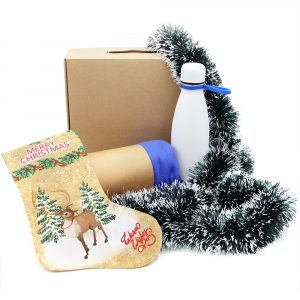 Подарочный набор Теплый вечер , синий