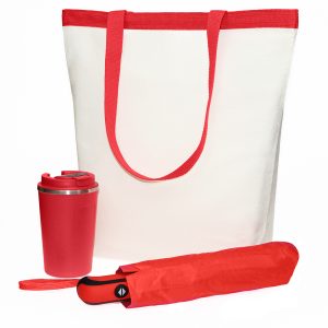 Подарочный набор All-in-One, красный