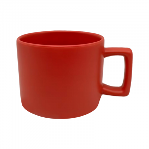 Кружка керамическая Geometry, красная