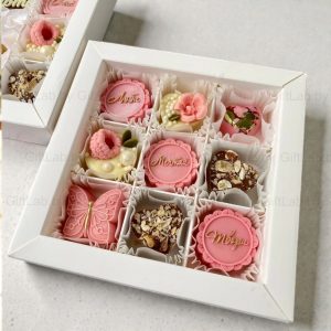 Подарочный набор фигурного шоколада