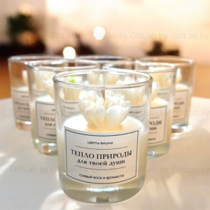 Ароматическая свеча «Подснежник» 185 мл