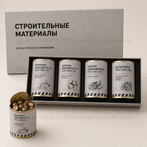 Подарочный набор "Строительные материалы"